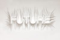 FUTURE by Daniel Arsham contemporary artwork installation
