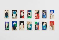 Untitled (set of 14 works) by Everlyn Nicodemus contemporary artwork painting, works on paper, drawing