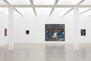 Exhibition view: Cinga Samson, Amadoda Akafani, Afana Ngeentshebe Zodwa (men are different, though they look alike), Perrotin, New York (22 February–11 April 2020). Courtesy the artist and Perrotin. Photo: Guillaume Ziccarelli.