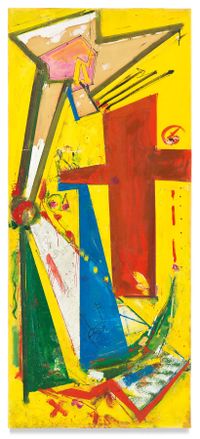 [Study for Mosaic Cross] [Study for Chimbote Mural] by Hans Hofmann contemporary artwork painting