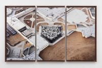 Tehachapi, Daytime, Triptych, U.S.A. by JR contemporary artwork photography, print