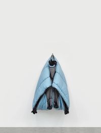 Sleeping Blue by Annette Messager contemporary artwork sculpture