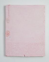 Untitled (soft pink) by Louise Gresswell contemporary artwork painting, works on paper