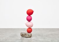Untitled (Short People)Red, Pink, Pink, Red by Gimhongsok contemporary artwork sculpture