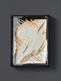 H. Schmitz: Intensität, Atmosphären + Musik 1 by Jorinde Voigt contemporary artwork works on paper, sculpture, drawing