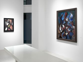 Exhibition view: Jean-Michel Atlan, Jean Michel Atlan et la Nouvelle École de Paris, SETAREH, Düsseldorf (30 November 2019–14 March 2020). Courtesy SETAREH.
