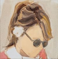 Untitled (Sunglasses) by Gideon Rubin contemporary artwork painting