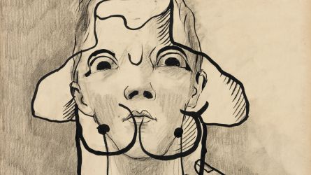 Francis Picabia, La Chienne des Baskerville (c.1932–3). Courtesy Thaddaeus Ropac.
