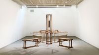 Qaudri - Bench Press by Aaron Bezzina contemporary artwork sculpture