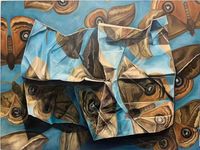 Unfolded Paper Boat by Ayka Go contemporary artwork painting