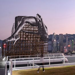JR’s High Jumper Seen as Bad Omen During Art Basel Hong Kong