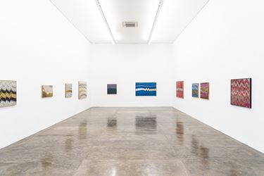 Exhibition view: Abraham Palatnik, Obras Recentes e Pontuações Históricas, Galeria Nara Roesler, São Paulo (8 February–21 March 2020). Photo: © Erika Mayumi.