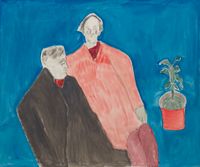 Two Poets by Milton Avery contemporary artwork painting