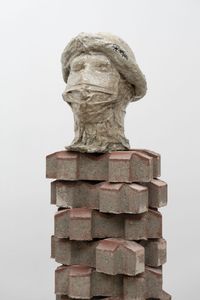 Head#9 by Alexandre Bavard contemporary artwork sculpture