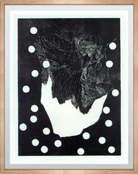 Indianergrab (Indian grave) by Georg Baselitz contemporary artwork print