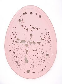 Holy Egg (Pale Pink) by Gavin Turk contemporary artwork painting