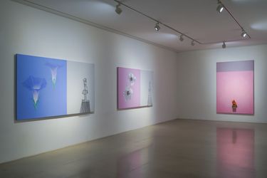 Exhibition view: Han Manyoung, HAN MANYOUNG: PASSAGE BETWEEN THE REAL AND UNREAL, Arario Gallery, Cheonan (17 October 2023–3 March 2024). Courtesy Arario Gallery.