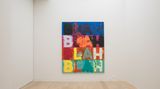 Contemporary art exhibition, Mel Bochner, Blah Blah Blah at Simon Lee Gallery, Hong Kong, SAR, China