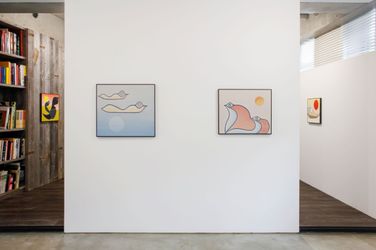 Installation view from Land is Witness by Anthony Miler
