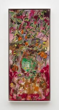Still Life by Ivan Morley contemporary artwork painting, textile