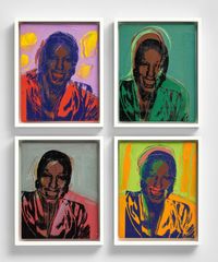 Ladies and Gentlemen (Wilhelmina Ross) by Andy Warhol contemporary artwork painting