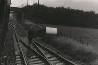 Railway worker by Tsun-shing Cheng contemporary artwork photography