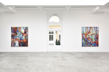 Exhibition view: Sabine Moritz, deeply unaware, Galerie Marian Goodman, Paris (11 September–26 October 2019). Courtesy Galerie Marian Goodman.