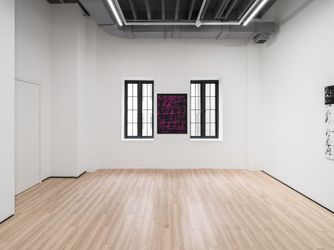 Exhibition view: Chris Succo, ZigZag Paintings, Almine Rech, Shanghai (2 February–9 March 2024). © Chris Succo. Courtesy of the Artist and Almine Rech. Photo: Alessandro Wang.