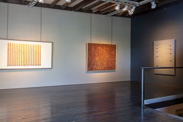Exhibition view: Collective Exhibition, The Landscape is Present of the Past (El Paisaje es Presente del Pasado), Terreno Baldío Arte, Mexico City (21 September–23 December 2023). Courtesy Terreno Baldío Arte. 