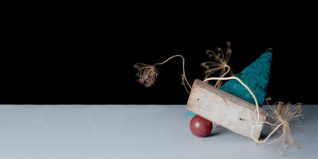 Red ball, a Block of
Wood, Triangle-Strange
Encounter of Plants by Seongyeon Jo contemporary artwork