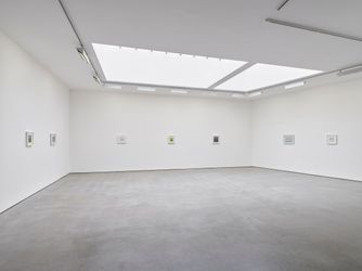 Exhibition view: Antonio Calderara, From Lake Orta, Lisson Gallery, London (6 July–20 August 2022 ). Courtesy Lisson Gallery.
