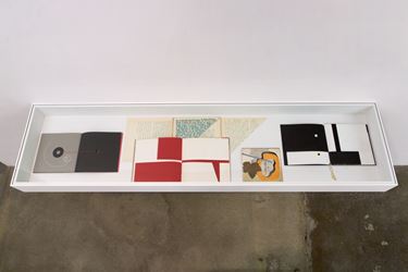 Exhibition view: Bruno Munari, Works: 1930 - 1996, Andrew Kreps Gallery, New York (17 May–3 July 2018). Courtesy Andrew Kreps Gallery, New York and kaufmann repetto Milan, New York. Photo: Dawn Blackman.