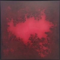 red shade by Xie Fan contemporary artwork painting