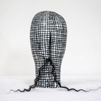 Headcase 79 by Julia Morison contemporary artwork sculpture, ceramics