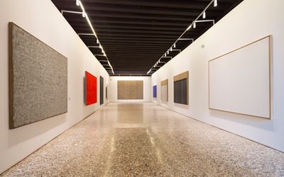 Exhibition view: The Collateral Event of the 56th International Art Exhibition - la Biennale di Venezia, Kukje Gallery, Seoul (8 May–15 August 2015). Courtesy Kukje Gallery.   