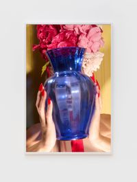 Vase Face with Vivianne Westwood by Roe Ethridge contemporary artwork print