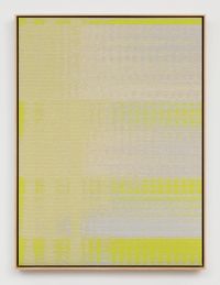 Negative Entropy (Seishoji Priest Prayer Drumming, Pale Yellow, Single) by Mika Tajima contemporary artwork sculpture, textile