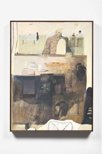 Hotel buffet in Colorado by Aubrey Levinthal contemporary artwork painting