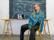 Louisa Gagliardi in the Studio