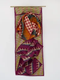 Kaka Lengu (Place of Beauty) by Acaye Kerunen contemporary artwork textile