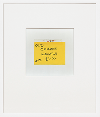 Notes, Lables Borrowed/Stolen by Keith Arnatt contemporary artwork photography