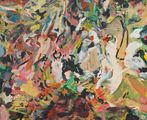 The chagrin of the skinnymalinks by Cecily Brown contemporary artwork 2