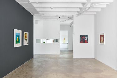 Exhibition view: Robert Hodgins, +/- 102, Goodman Gallery, Johannesburg (14 May–30 June 2022). Courtesy Goodman Gallery.