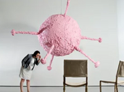 Franz West review – his sculptures look like they've wandered in, up to no good