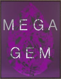 Mega Gem by Massimo Agostinelli contemporary artwork print