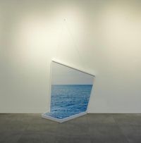 horizon by Mehmet Ali Uysal contemporary artwork print, mixed media