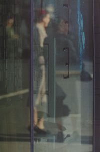 Walking by Saul Leiter contemporary artwork photography