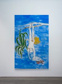 Plants like him - Cerulean Blue by Gaia Fugazza contemporary artwork sculpture