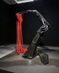 Josephine Red/Black by Barbara Chase-Riboud contemporary artwork sculpture
