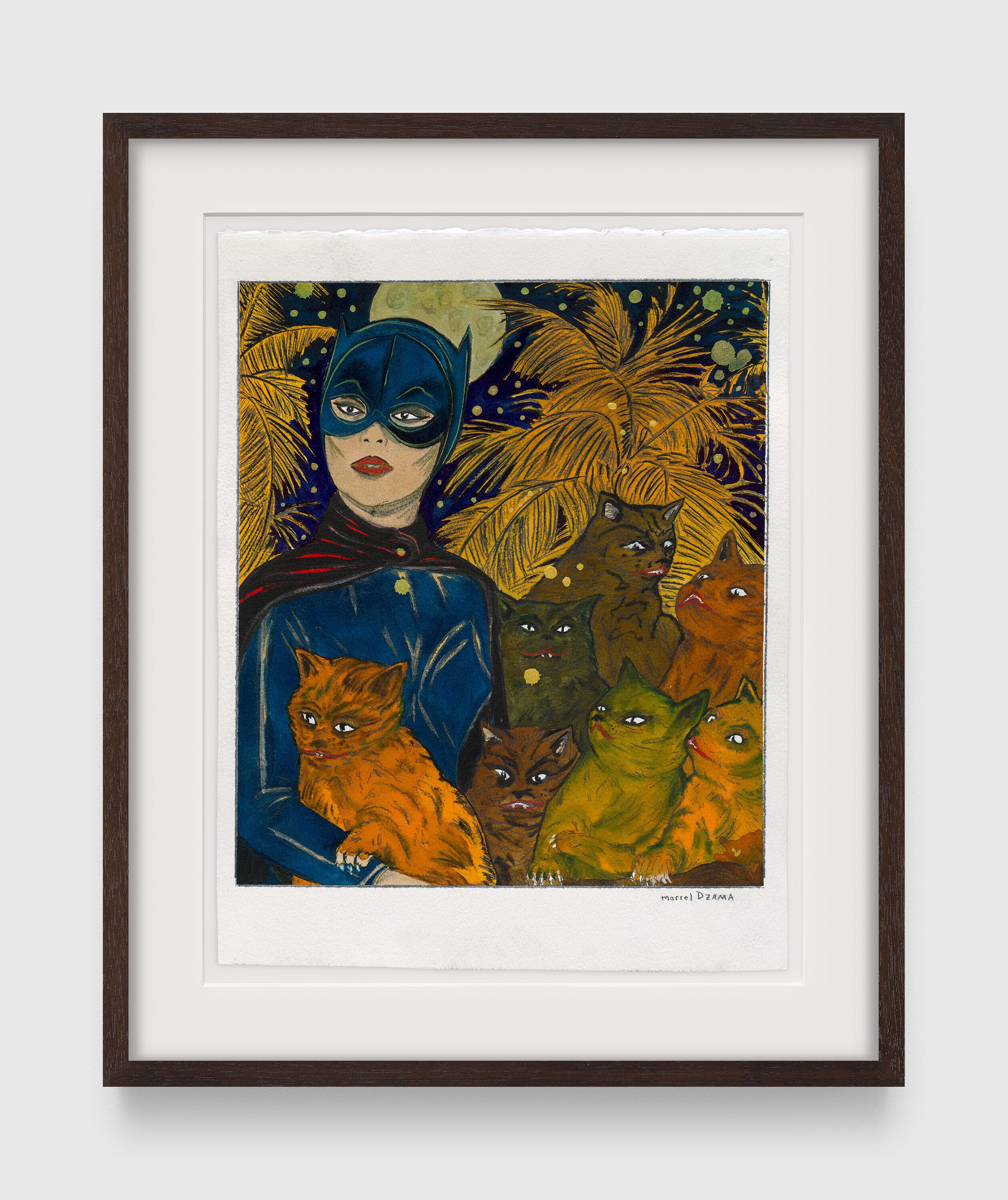 Take note, pussy gonna rule the world, 2024 by Marcel Dzama